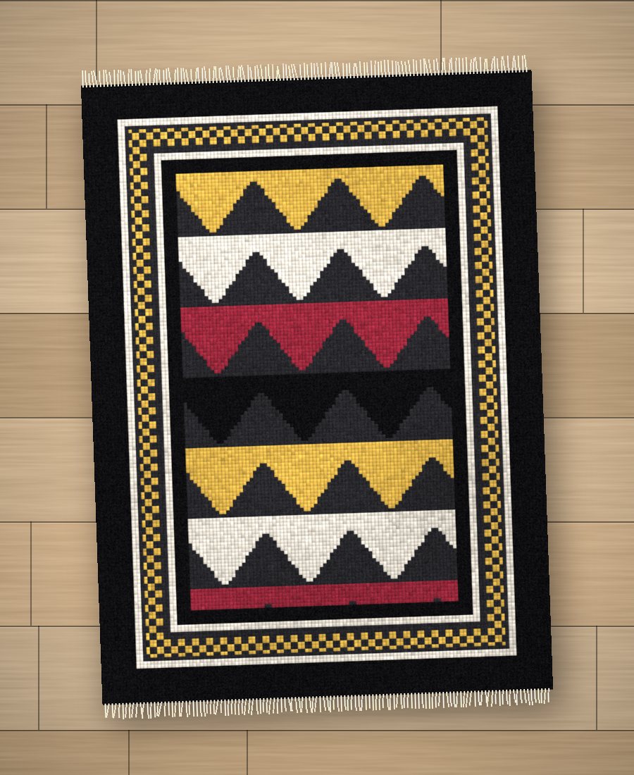 Anatolian Kilim handwoven wool rug